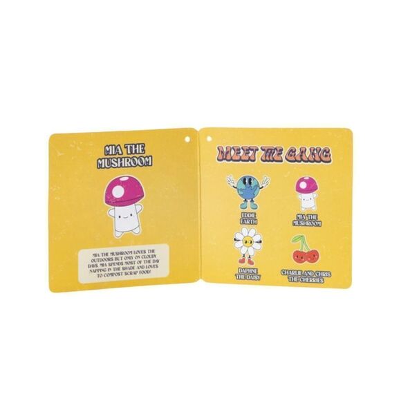 New! Mia the Disco Mushroom Groovy Gang Suffed Plush Adorbs! - Picture 5 of 5